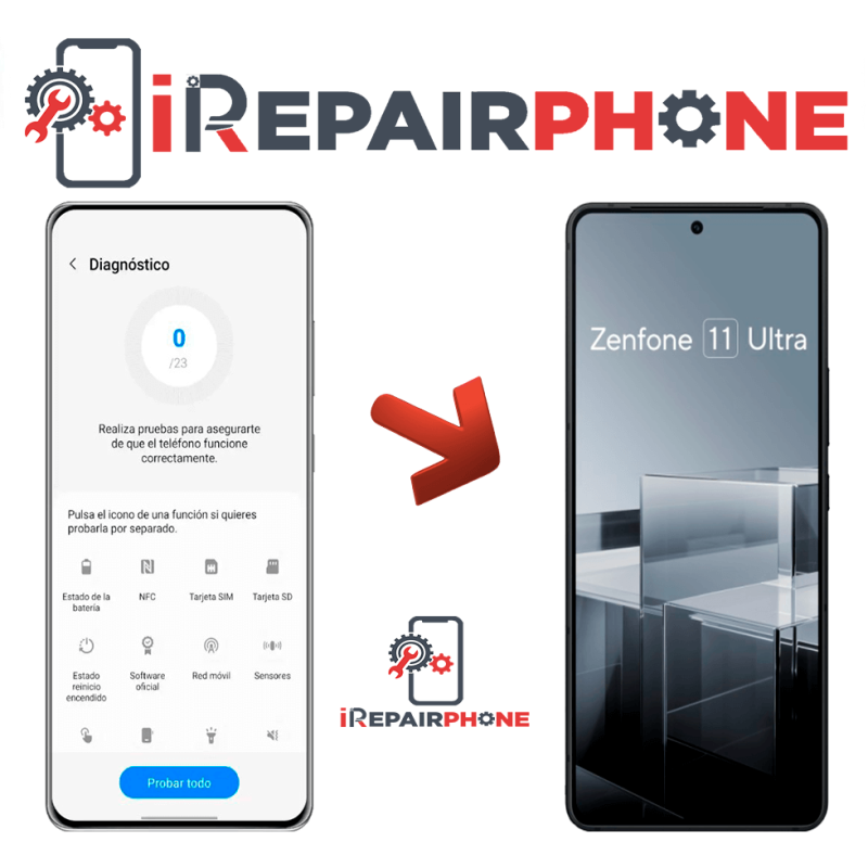 Diagnóstico Asus Zenfone 11 Ultra