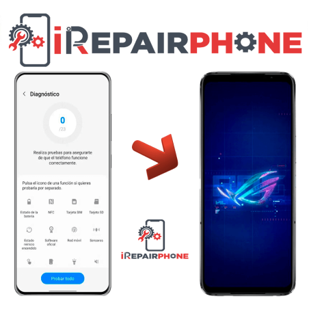 Diagnóstico Asus ROG Phone 6