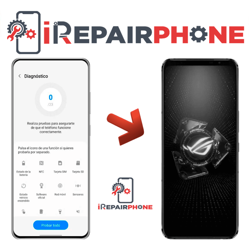 Diagnóstico Asus ROG Phone 5s