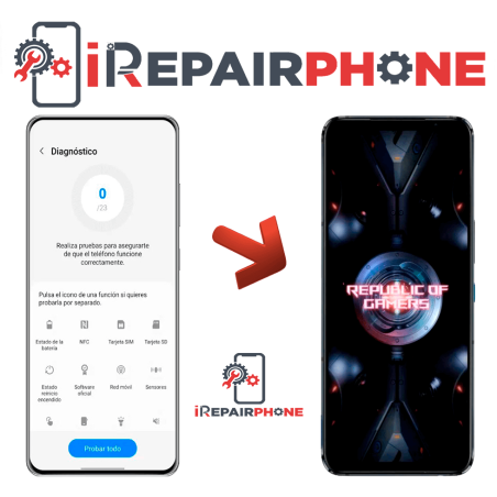 Diagnóstico Asus ROG Phone 5 Ultimate