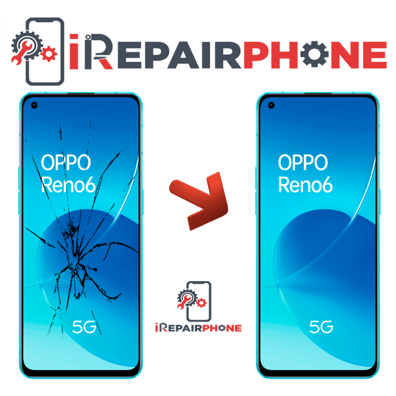 Cambiar Pantalla Con Marco Original Oppo Reno 6 5G