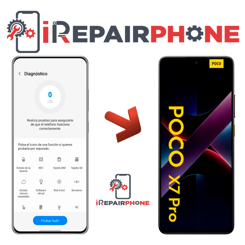 Diagnóstico Xiaomi Poco X7 Pro