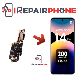 Cambiar Conector de Carga Xiaomi Redmi Note 14 Pro Plus 5G