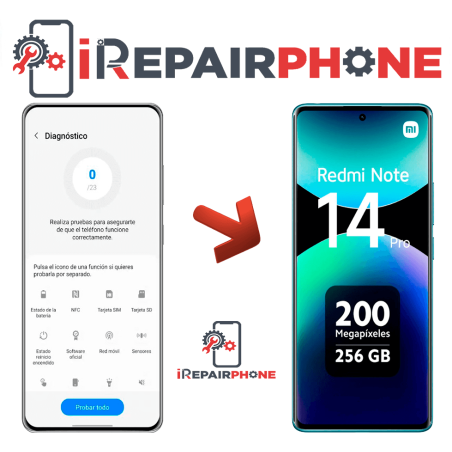 Diagnóstico Xiaomi Redmi Note 14 Pro