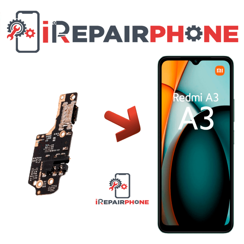 Cambiar Conector de Carga Xiaomi Redmi A3