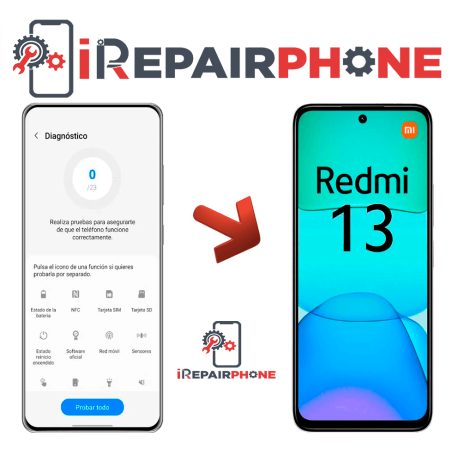 Diagnóstico Xiaomi Redmi 13