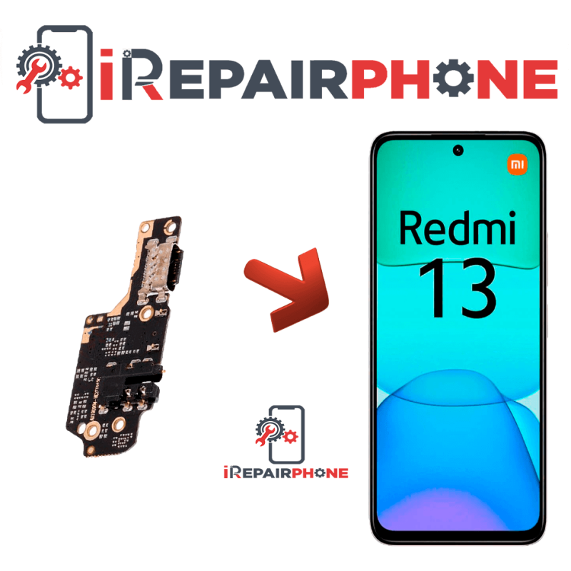 Cambiar Conector de Carga Xiaomi Redmi 13