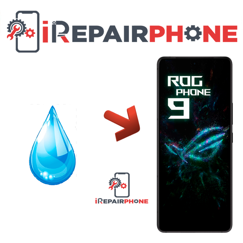 Diagnóstico Asus ROG Phone 9 Mojado