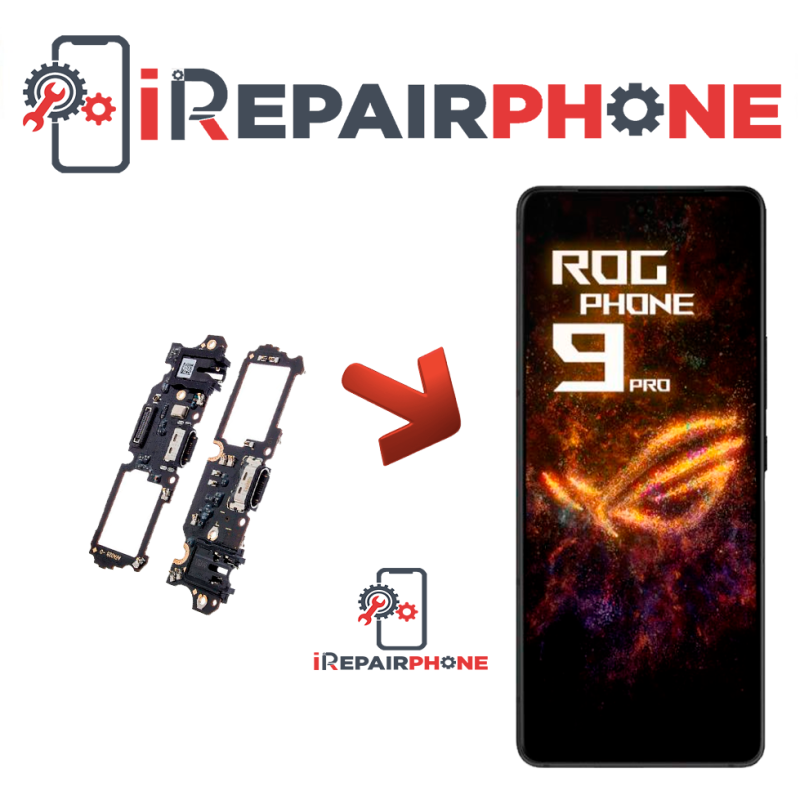 Cambiar Conector de Carga Asus ROG Phone 9 Pro