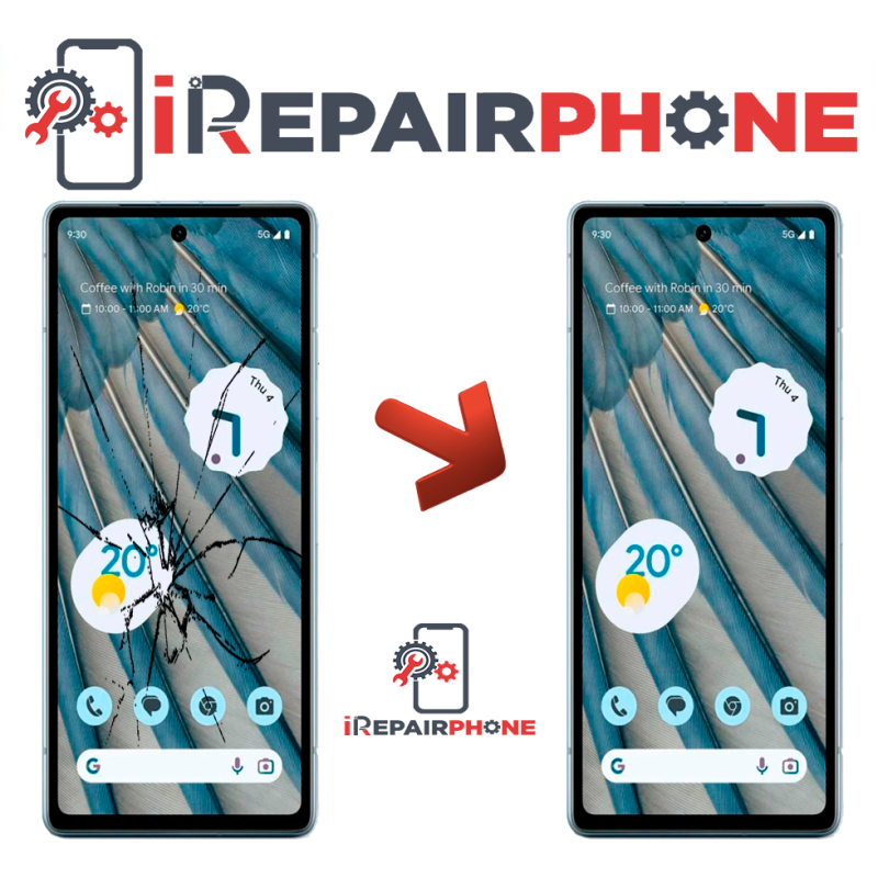 Cambiar Cristal de la Pantalla Google Pixel 7A