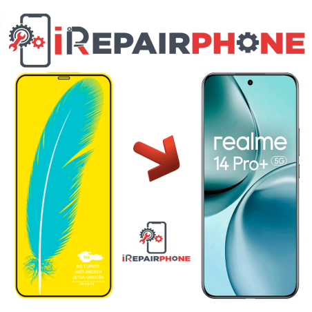 Protector de Cristal Templado Realme 14 Pro Plus 5G