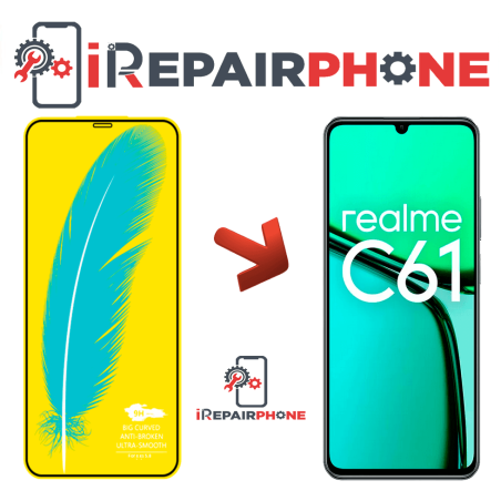 Protector de Cristal Templado Realme C61