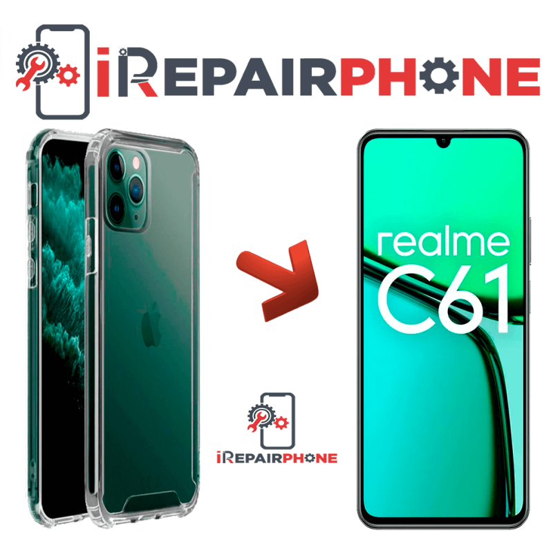 Funda Antigolpes Transparente Realme C61 Funda Antigolpes Transparente Realme C61