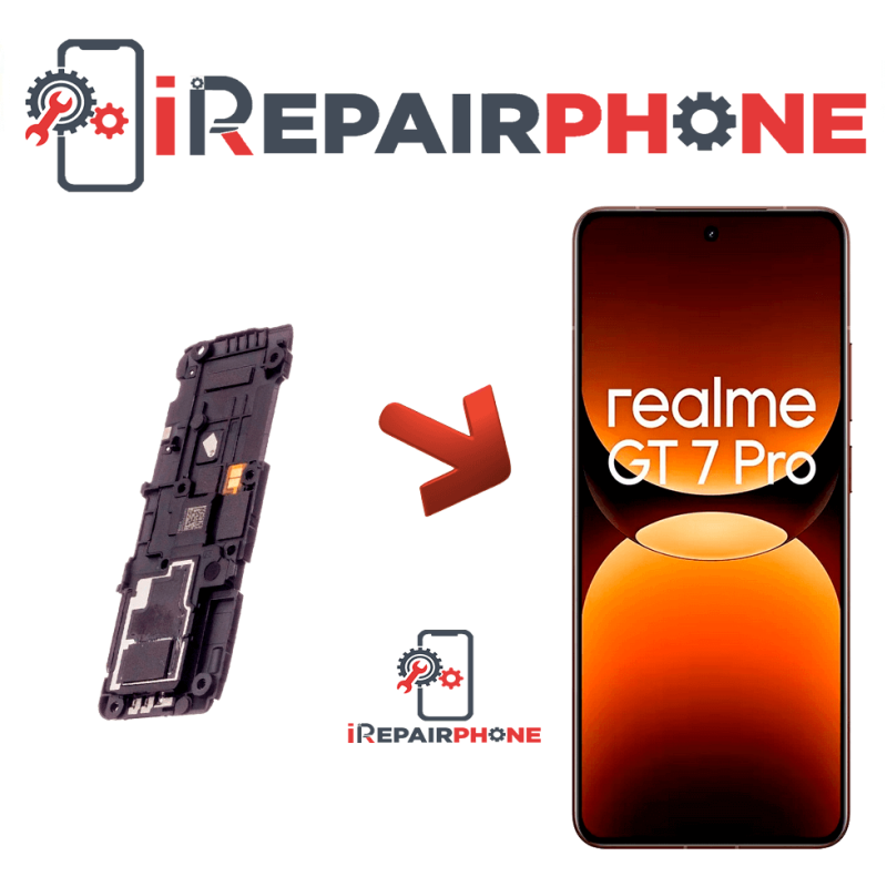 Cambiar Altavoz de música Realme GT 7 Pro Cambiar Altavoz de música Realme GT 7 Pro