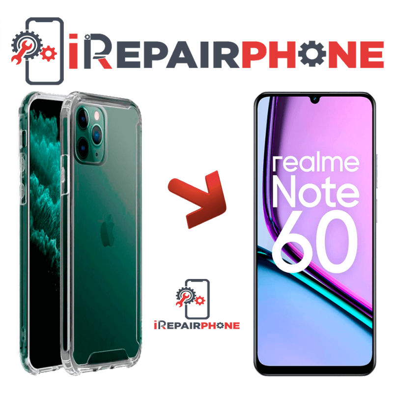 Funda Antigolpes Transparente Realme Note 60 Funda Antigolpes Transparente Realme Note 60