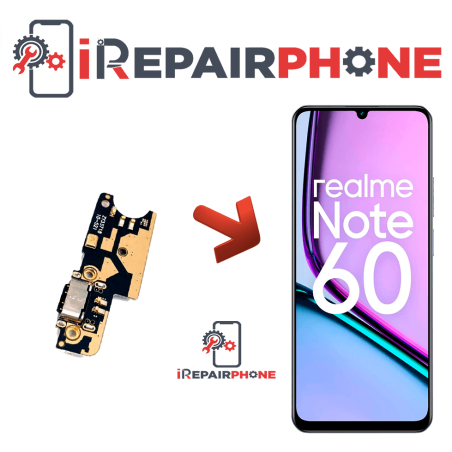 Cambiar Conector de Carga Realme Note 60
