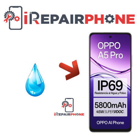 Diagnóstico Oppo A5 Pro Mojado