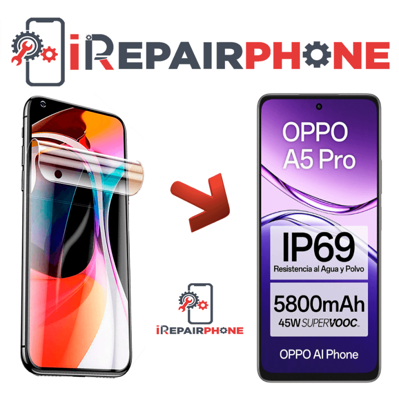 Protector de Pantalla Hidrogel Oppo A5 Pro Protector de Pantalla Hidrogel Oppo A5 Pro