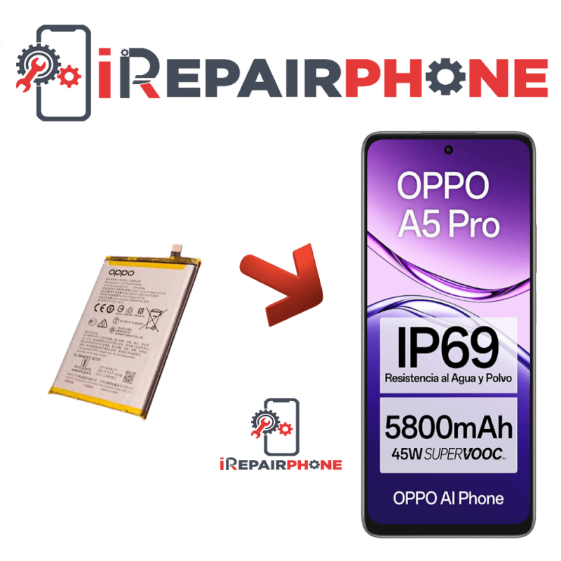 Cambiar Batería Oppo A5 Pro Cambiar Batería Oppo A5 Pro