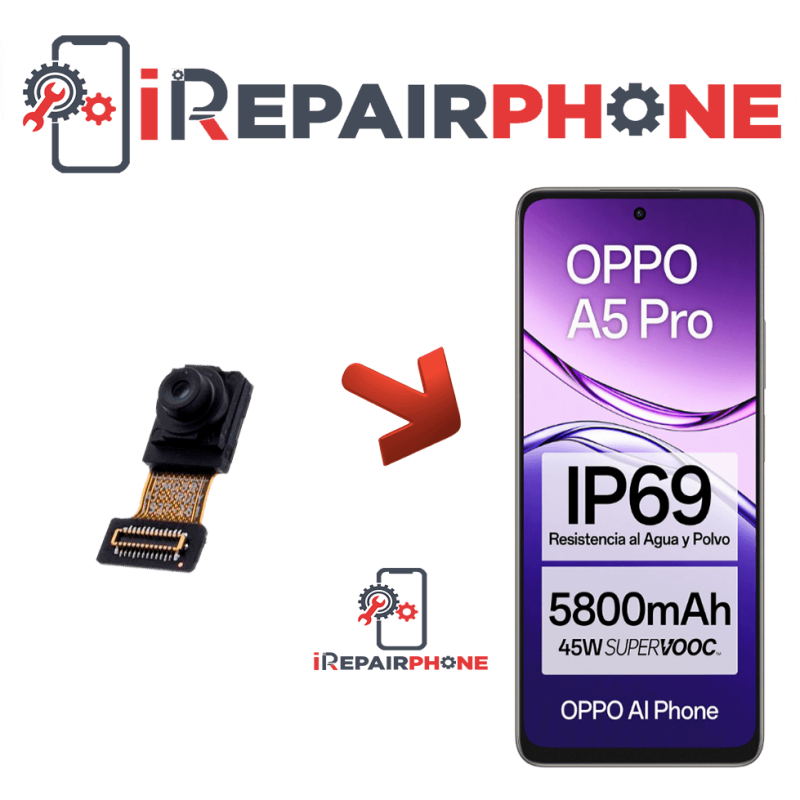 Cambiar Cámara Frontal Oppo A5 Pro Cambiar Cámara Frontal Oppo A5 Pro