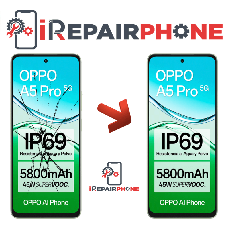 Cambiar Pantalla Oppo A5 Pro 5G Cambiar Pantalla Oppo A5 Pro 5G