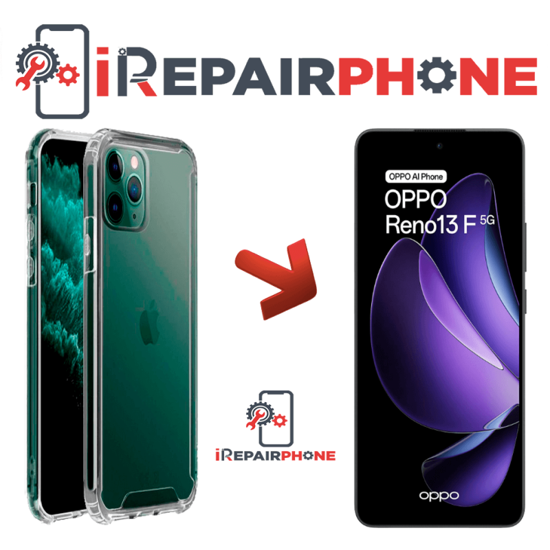Funda Antigolpes Transparente Oppo Reno 13 F 5G Funda Antigolpes Transparente Oppo Reno 13 F 5G