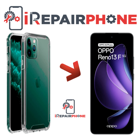Funda Antigolpes Transparente Oppo Reno 13 F 5G