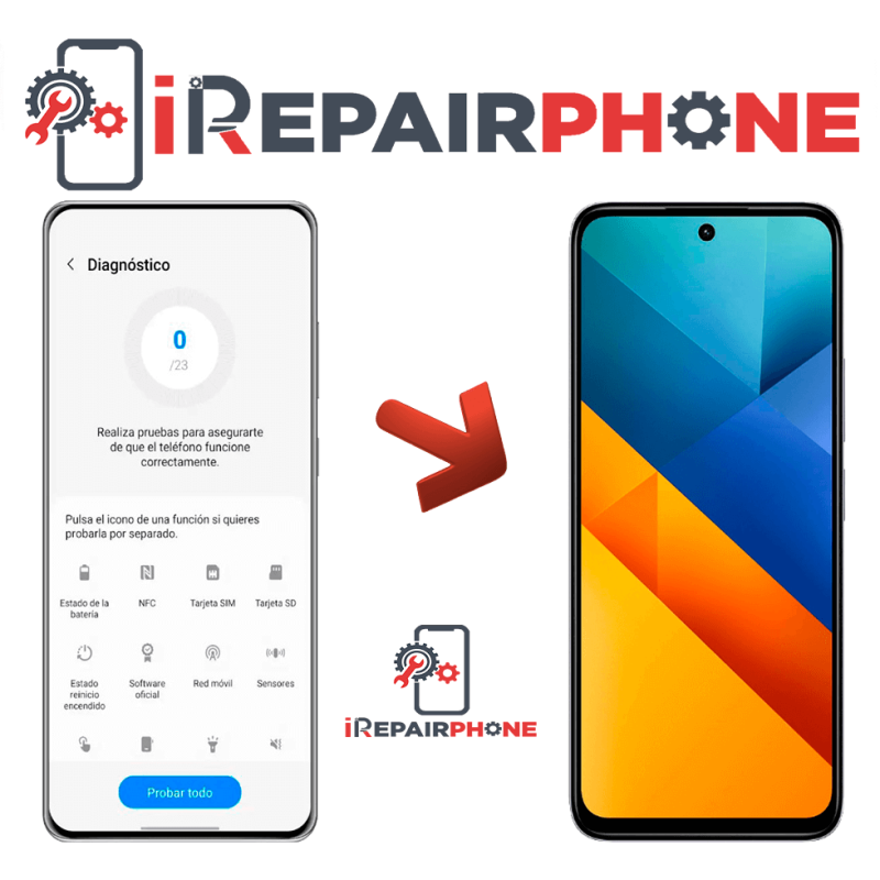 Diagnóstico Xiaomi Poco M6 Diagnóstico Xiaomi Poco M6