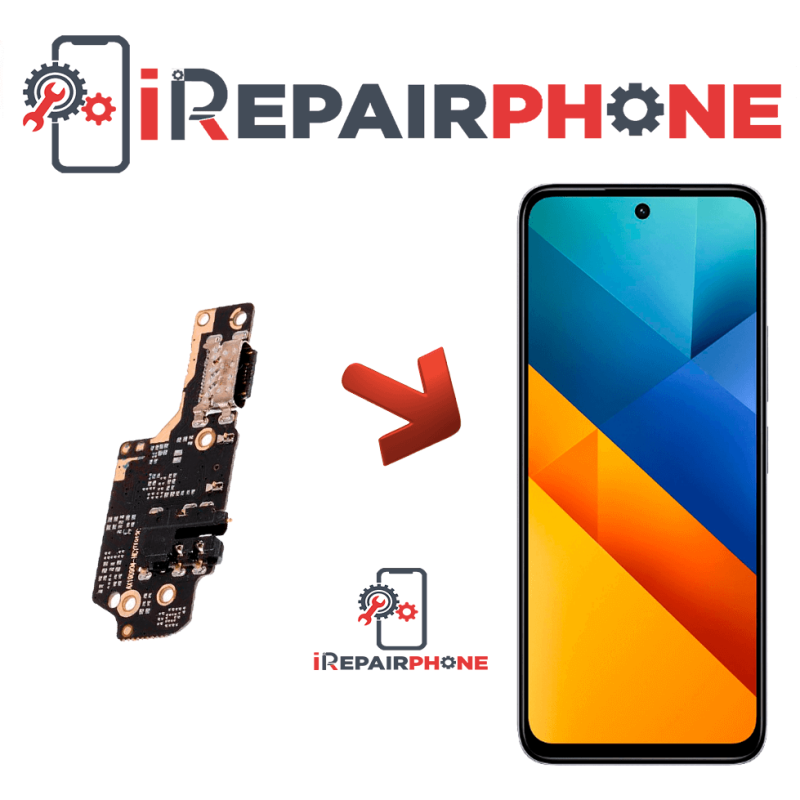 Cambiar Conector de Carga Xiaomi Poco M6 Cambiar Conector de Carga Xiaomi Poco M6