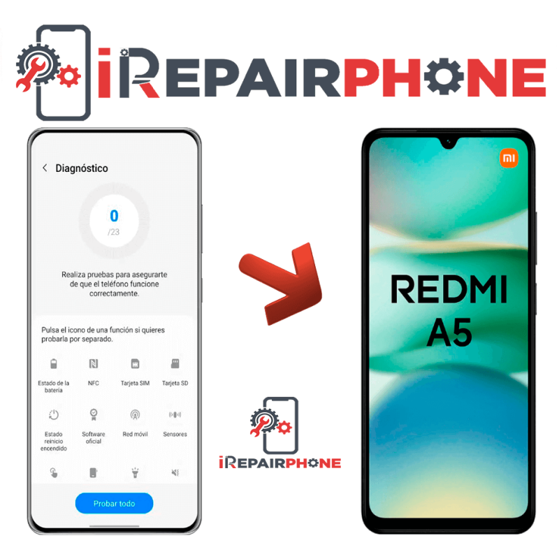 Diagnóstico Xiaomi Redmi A5 Diagnóstico Xiaomi Redmi A5