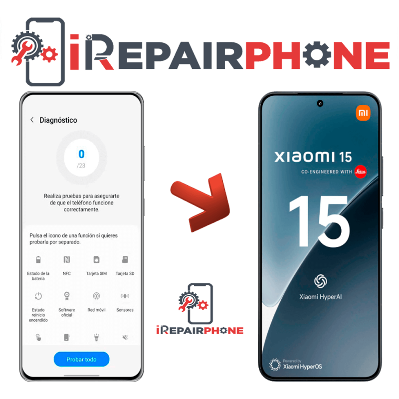 Diagnóstico Xiaomi 15 Diagnóstico Xiaomi 15