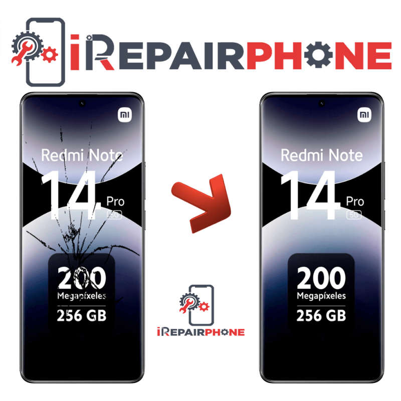 Cambiar Pantalla Original Xiaomi Redmi Note 14 Pro 5G Cambiar Pantalla Original Xiaomi Redmi Note 14 Pro 5G