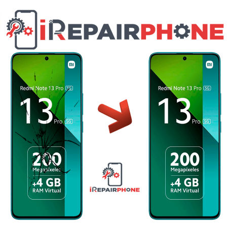 Cambiar Pantalla Original Con Marco Xiaomi Redmi Note 13 Pro 5G