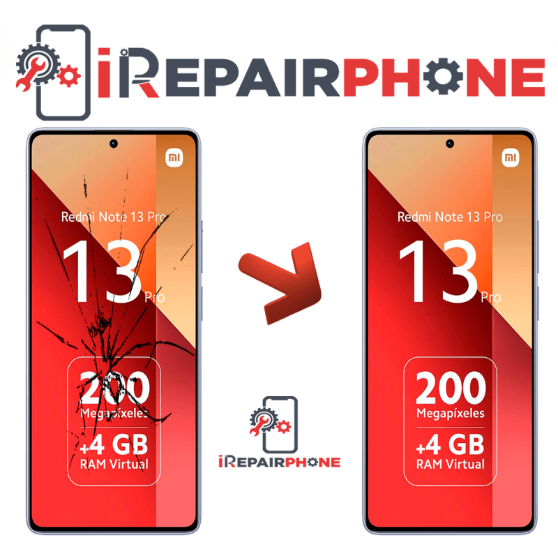 Cambiar Pantalla Original Con Marco Xiaomi Redmi Note 13 Pro Cambiar Pantalla Original Con Marco Xiaomi Redmi Note 13 Pro