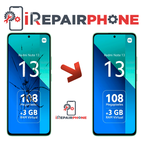 Cambiar Pantalla OLED Xiaomi Redmi Note 13