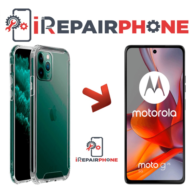 Funda Antigolpes Transparente Motorola Moto G75 5G Funda Antigolpes Transparente Motorola Moto G75 5G