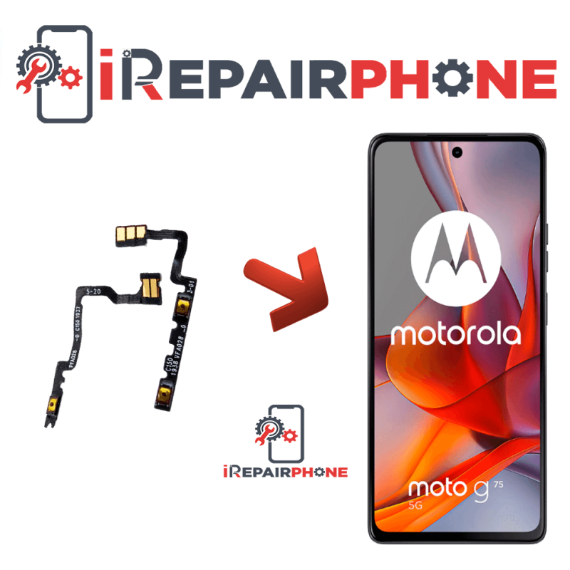 Cambiar Botón Encendido Motorola Moto G75 5G Cambiar Botón Encendido Motorola Moto G75 5G