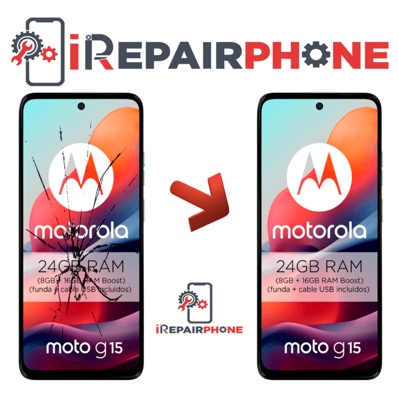 Cambiar Pantalla Motorola Moto G15 Cambiar Pantalla Motorola Moto G15