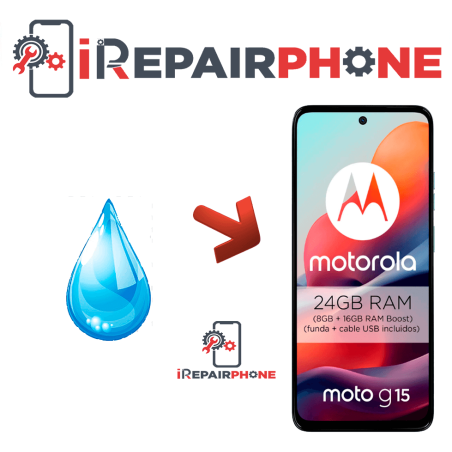 Diagnóstico Motorola Moto G15 Mojado
