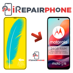 Protector de Cristal Templado Motorola Moto G15