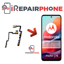 Cambiar Botones de Volumen y Silencio Motorola Moto G15