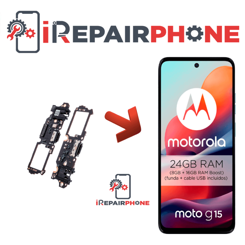 Cambiar Micrófono Motorola Moto G15 Cambiar Micrófono Motorola Moto G15