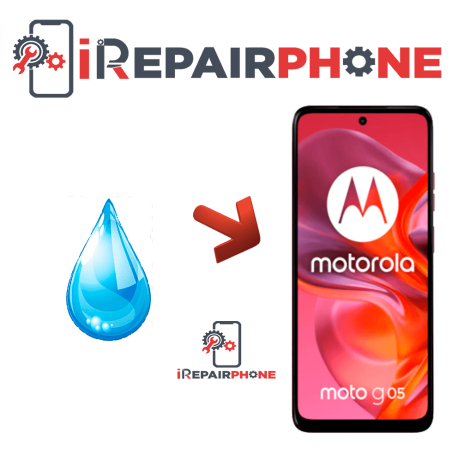 Diagnóstico Motorola Moto G05 Mojado