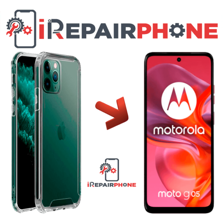 Funda Antigolpes Transparente Motorola Moto G05