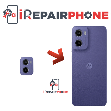 Cambiar Cristal Cámara Trasera Motorola Moto E15