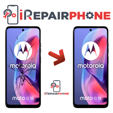 Cambiar Pantalla Motorola Moto E15