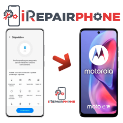 Diagnóstico Motorola Moto E15