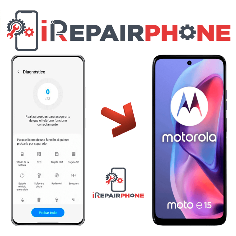 Diagnóstico Motorola Moto E15 Diagnóstico Motorola Moto E15