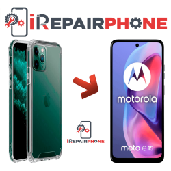 Funda Antigolpes Transparente Motorola Moto E15