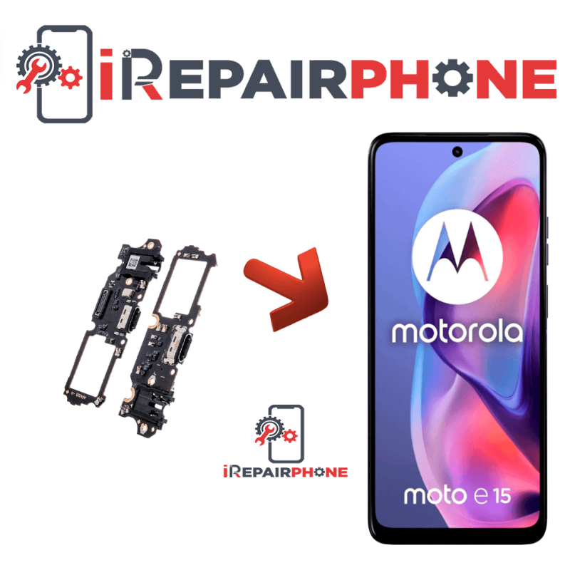 Cambiar Conector de Carga Motorola Moto E15 Cambiar Conector de Carga Motorola Moto E15